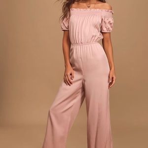 NWOT lulus off the shoulder romper